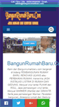 Mobile Screenshot of bangunrumahbaru.com